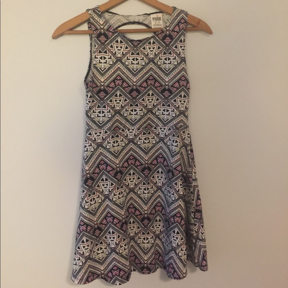 Victoria’s Secret PINK patterned dress. XS
